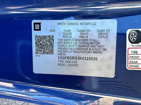 Used 2019 Chevrolet Camaro LT w/ RS Package RWD image 34