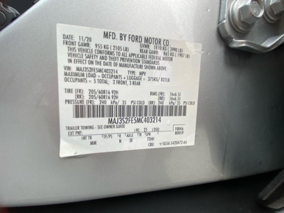 Used 2021 Ford EcoSport S FWD image 39