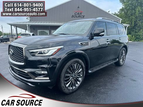 Used 2022 INFINITI QX80 Premium Select w/ Cargo Package AWD/4WD image 2