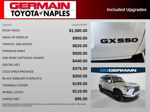 Used 2024 Lexus GX 550 w/ Cold Area Package AWD/4WD image 4