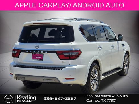 Used 2021 Nissan Armada SL w/ Captain's Chairs Package RWD image 8