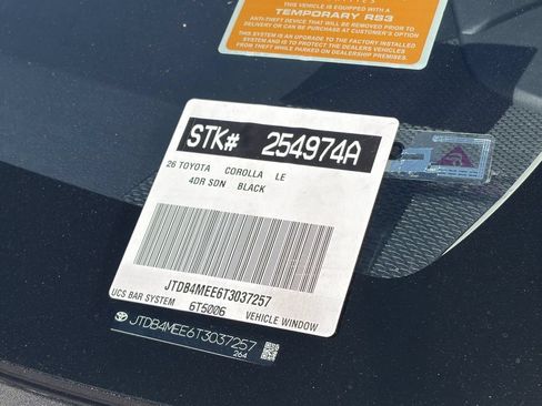 Used 2026 Toyota Corolla LE FWD image 15