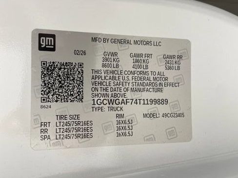 New 2026 Chevrolet Express 2500 w/ Driver Convenience Package image 25