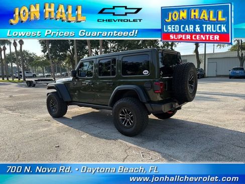 Used 2024 Jeep Wrangler Unlimited Rubicon w/ XTREMEE 35" Tire Package AWD/4WD image 5