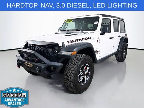Used 2021 Jeep Wrangler Unlimited Rubicon AWD/4WD image 3