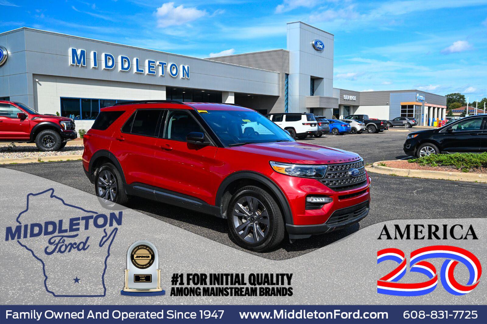 Certified 2024 Ford Explorer XLT AWD/4WD image 1