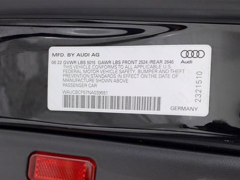 Used 2022 Audi A5 2.0T Premium Plus w/ Premium Plus image 41