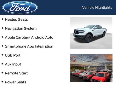 Certified 2021 Ford Ranger Lariat w/ Tremor Off-Road Package image 8