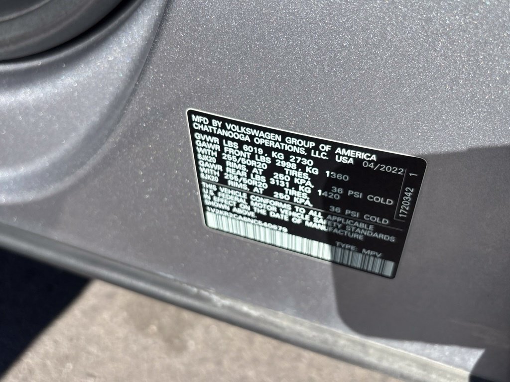 Used 2022 Volkswagen Atlas SE AWD/4WD image 19