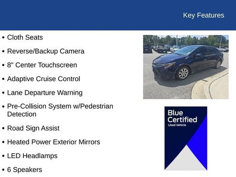 Used 2020 Toyota Corolla LE FWD image 7