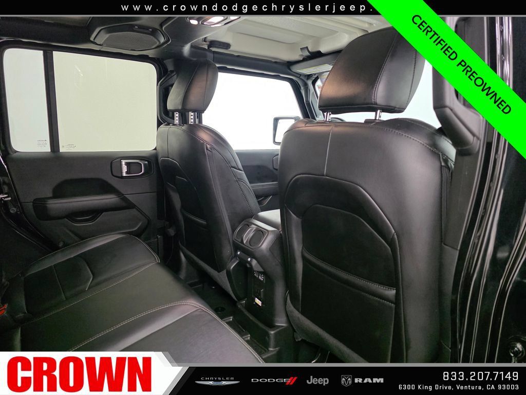 Certified 2022 Jeep Wrangler Unlimited Sahara w/ Safety Group AWD/4WD image 12