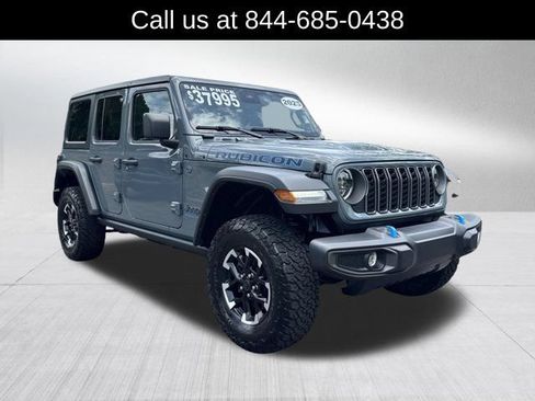 Certified 2025 Jeep Wrangler Unlimited Rubicon 4xe w/ Safety Group AWD/4WD image 3