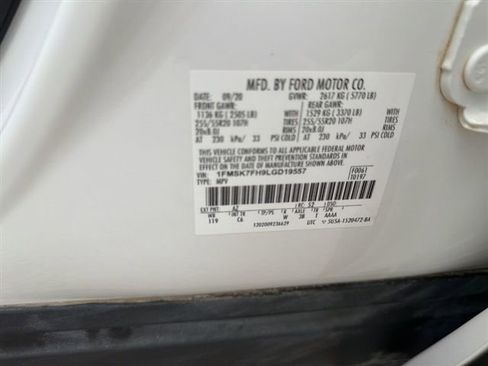 Used 2020 Ford Explorer Limited RWD image 19