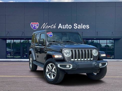 Used 2020 Jeep Wrangler Unlimited Sahara w/ Safety Group image 1