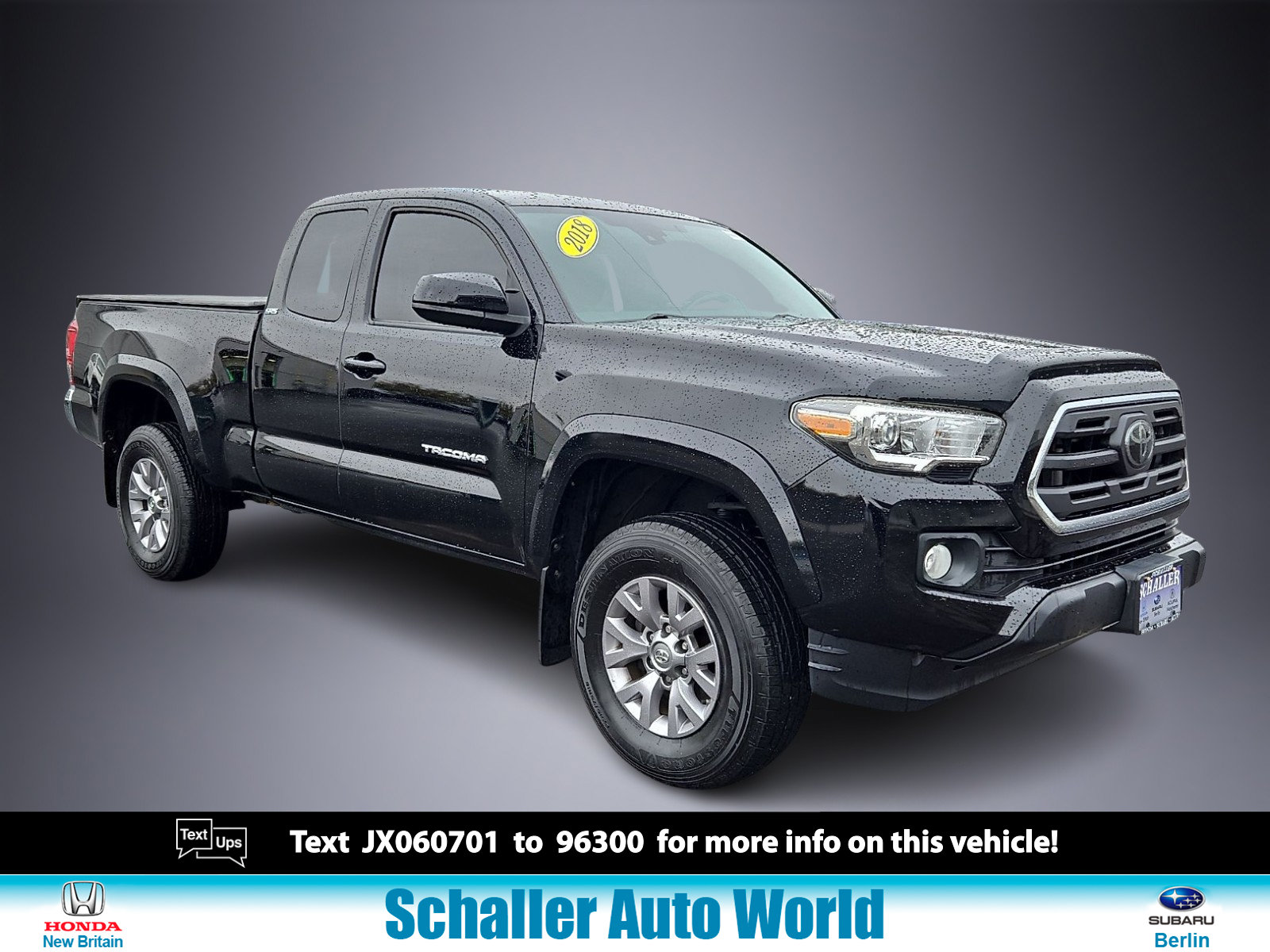 Used 2018 Toyota Tacoma SR5 w/ SR5 Appearance Package (SM) AWD/4WD image 1
