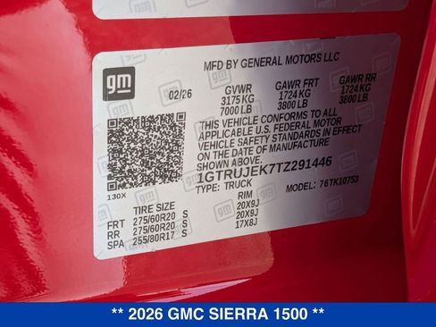 New 2026 GMC Sierra 1500 Elevation image 34