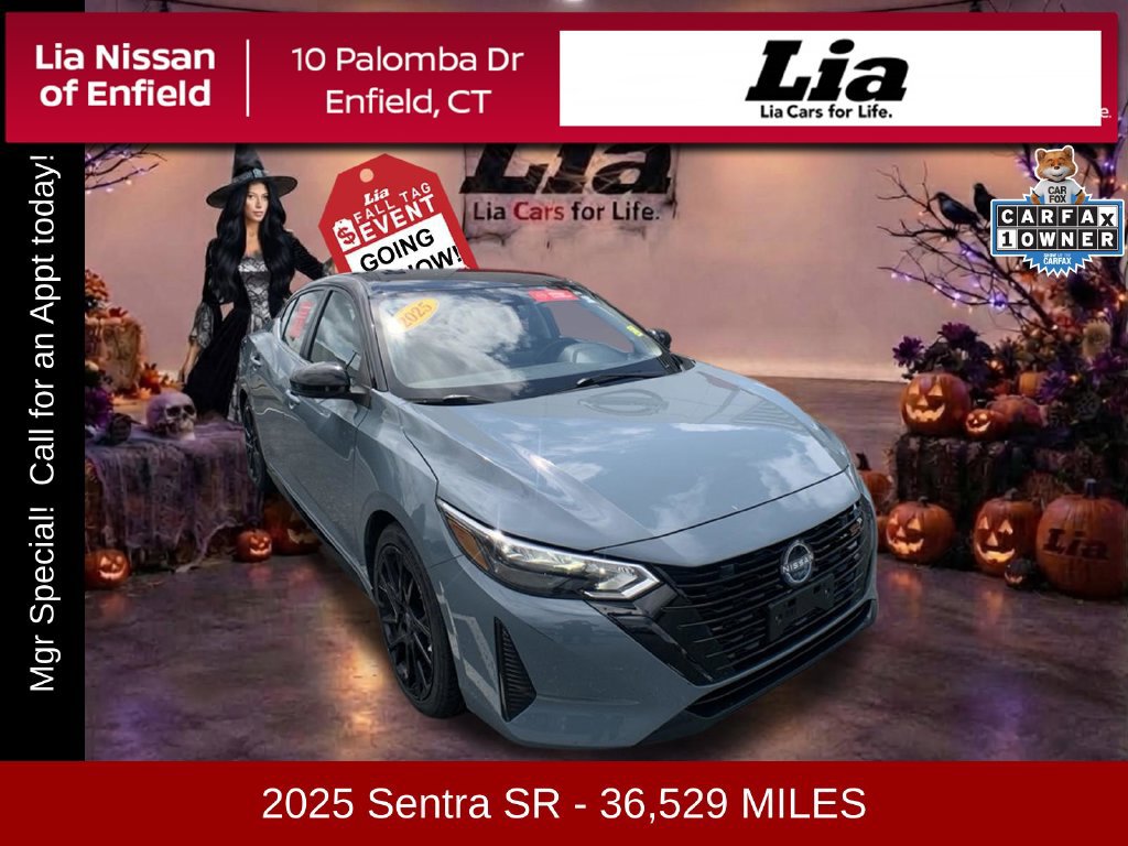 Used 2025 Nissan Sentra SR w/ Midnight Edition FWD 360° Tour