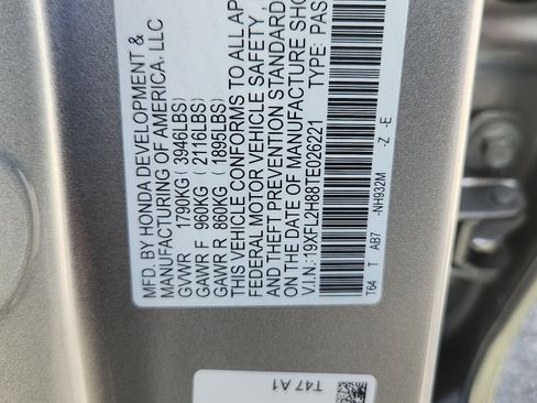 New 2026 Honda Civic Sport image 17