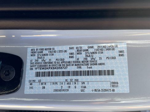 Certified 2025 Ford F150 STX w/ STX Black Appearance Package RWD image 25