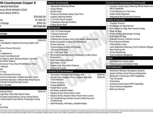 Used 2023 MINI Cooper Countryman S FWD image 1