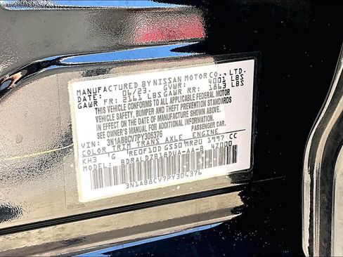 Certified 2023 Nissan Sentra SV FWD image 34