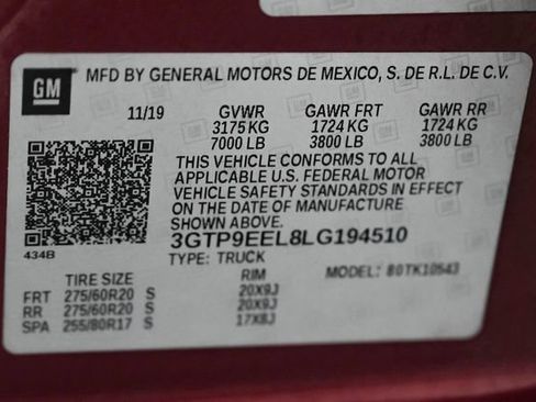 Used 2020 GMC Sierra 1500 AT4 w/ AT4 Premium Package AWD/4WD image 52