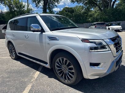 Used 2021 Nissan Armada Platinum w/ Captain's Chairs Package