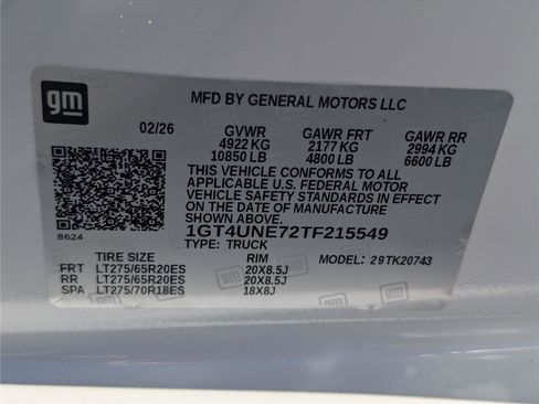 New 2026 GMC Sierra 2500 SLT AWD/4WD image 26