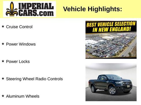 Used 2019 Ford Ranger Lariat w/ Equipment Group 501A Mid image 7