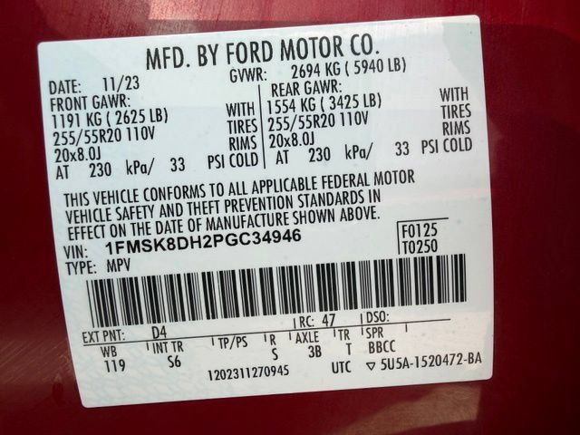 Used 2023 Ford Explorer XLT w/ Equipment Group 202A AWD/4WD image 50