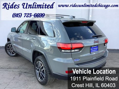 Used 2021 Jeep Grand Cherokee Trailhawk w/ Trailhawk Luxury Group AWD/4WD image 4