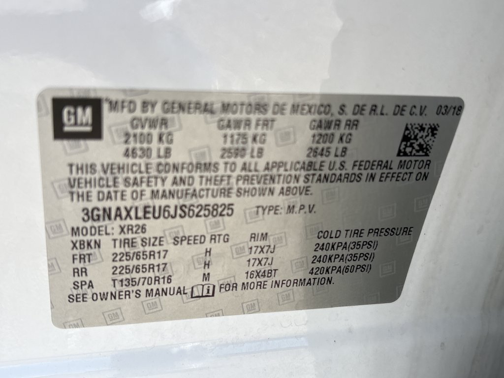 Used 2018 Chevrolet Equinox LT FWD image 33