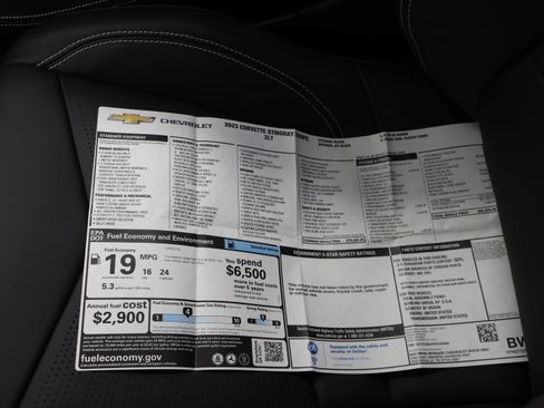 Used 2023 Chevrolet Corvette Stingray Premium Cpe w/ Z51 Performance Package image 51