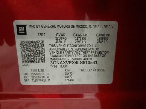 Used 2020 Chevrolet Equinox LT AWD/4WD image 32