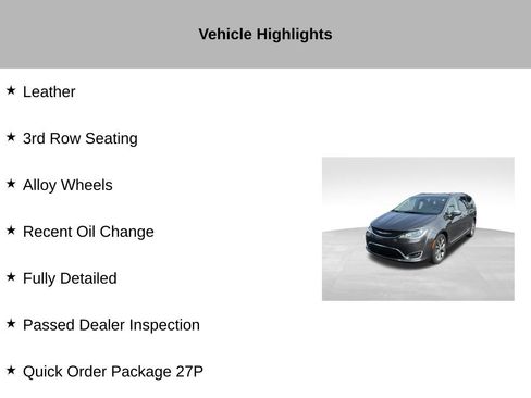 Used 2020 Chrysler Pacifica Limited w/ Tire & Wheel Group FWD image 9