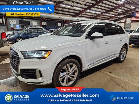 Used 2021 Audi Q7 3.0T Premium w/ Convenience Package AWD/4WD image 1
