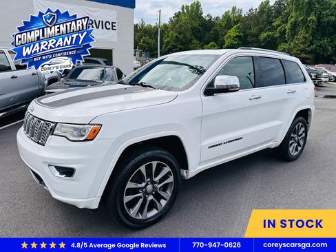 Used 2018 Jeep Grand Cherokee Overland AWD/4WD image 1
