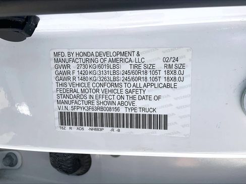 Used 2024 Honda Ridgeline TrailSport image 35