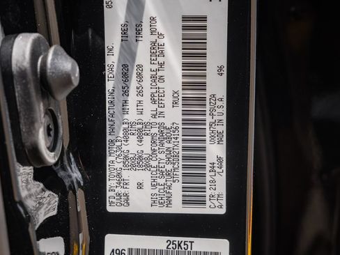 New 2026 Toyota Tundra 1794 Edition AWD/4WD image 48