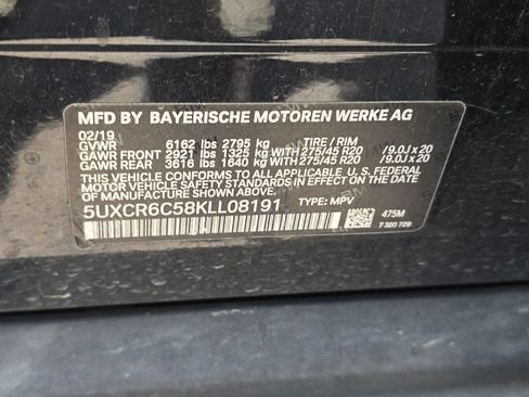 Used 2019 BMW X5 xDrive40i w/ Convenience Package AWD/4WD image 37