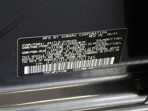 Certified 2024 Subaru Crosstrek 2.0i Premium AWD/4WD image 28