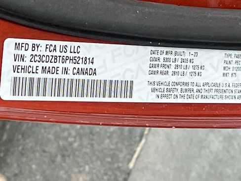 Used 2023 Dodge Challenger R/T w/ Plus Package RWD image 33
