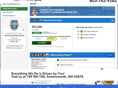 Used 2022 Ford F150 XLT w/ Equipment Group 302A High image 11