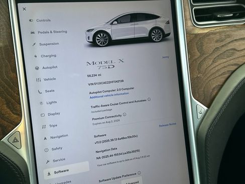 Used 2017 Tesla Model X 75D AWD/4WD image 22