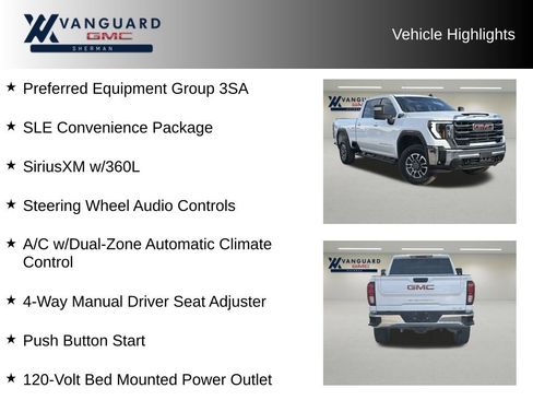Used 2024 GMC Sierra 2500 SLE w/ SLE Convenience Package AWD/4WD image 11