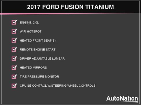 Used 2017 Ford Fusion Titanium image 3