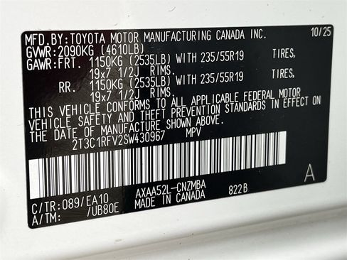 Used 2025 Toyota RAV4 XLE Premium w/ Weather Package image 32