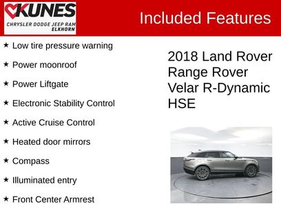 Used 2018 Land Rover Range Rover Velar R-Dynamic HSE
