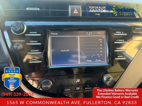 Used 2019 Toyota Camry SE FWD image 30