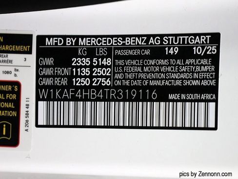 New 2026 Mercedes-Benz C 300 4MATIC Sedan image 25